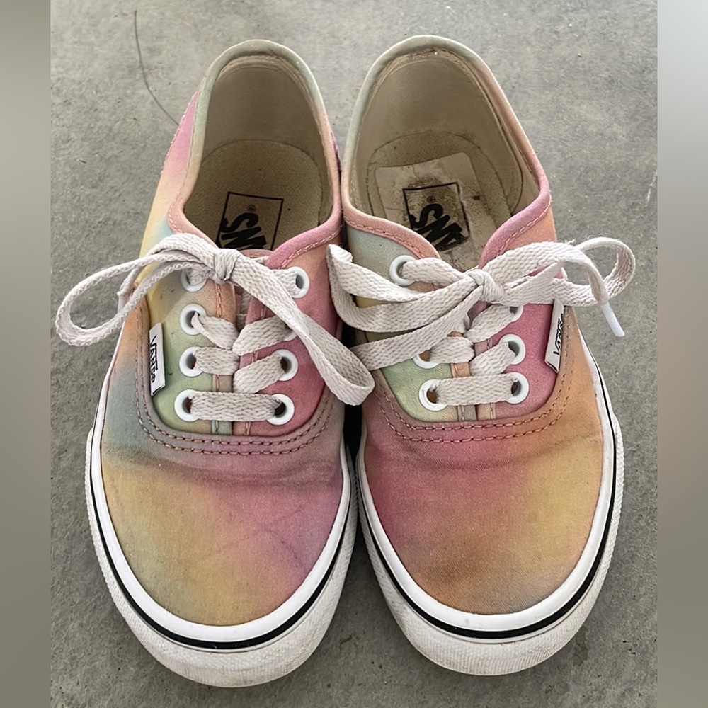 Girls vans 12.5